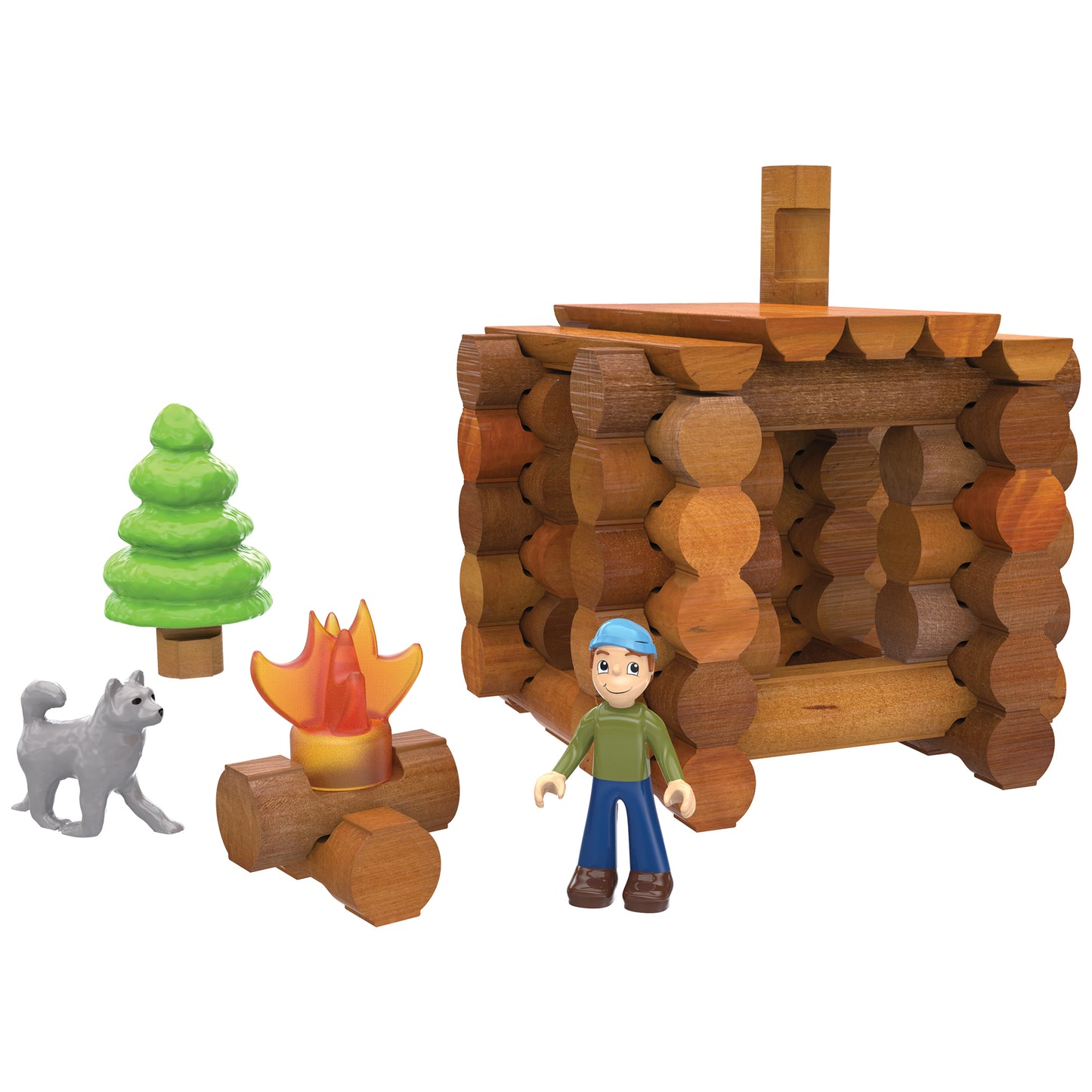 LINCOLN LOGS On the Trail Build & Playset