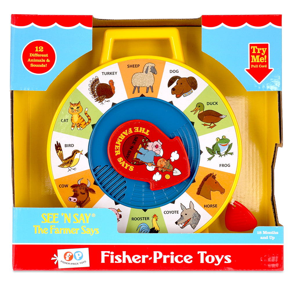 Fisher Price Classic See 'n Say Farmer Says Learning Toy