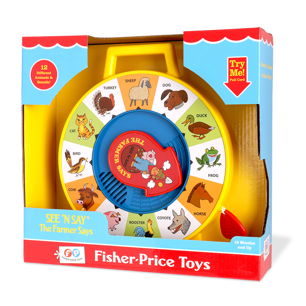 Fisher Price Classic See 'n Say Farmer Says Learning Toy
