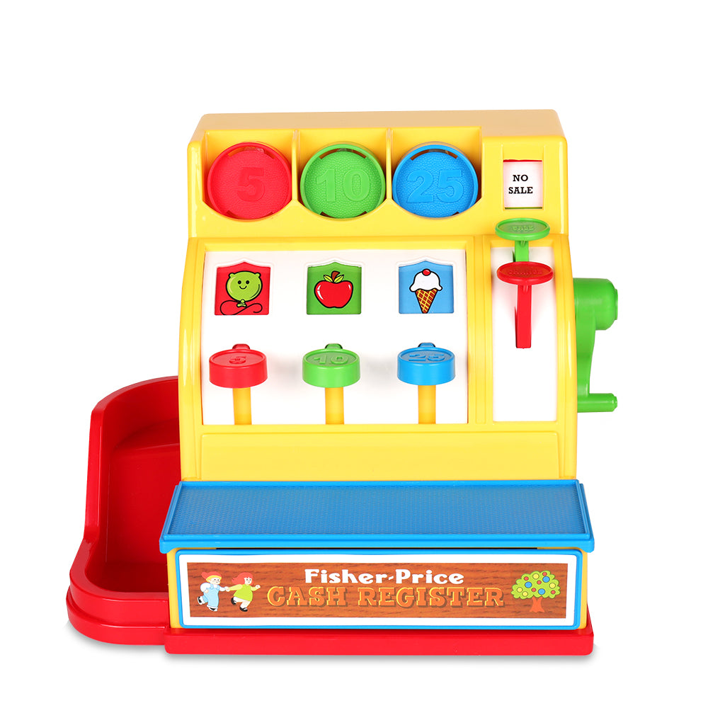 Fisher Price Classic Cash Register Toys & 6 Coins Included