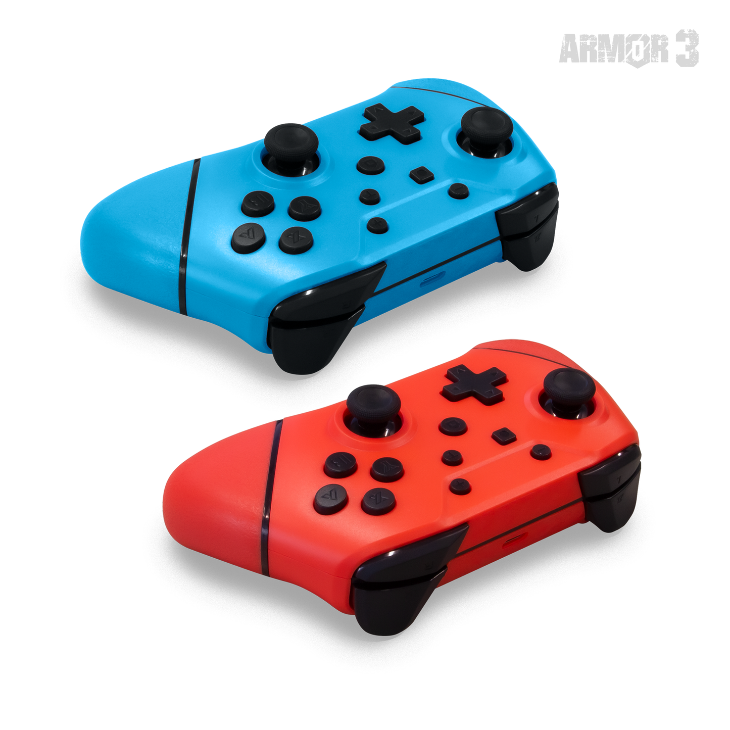 Hyperkin NuChamp Nintendo Switch Controllers 2-in-1 - Blue and Red