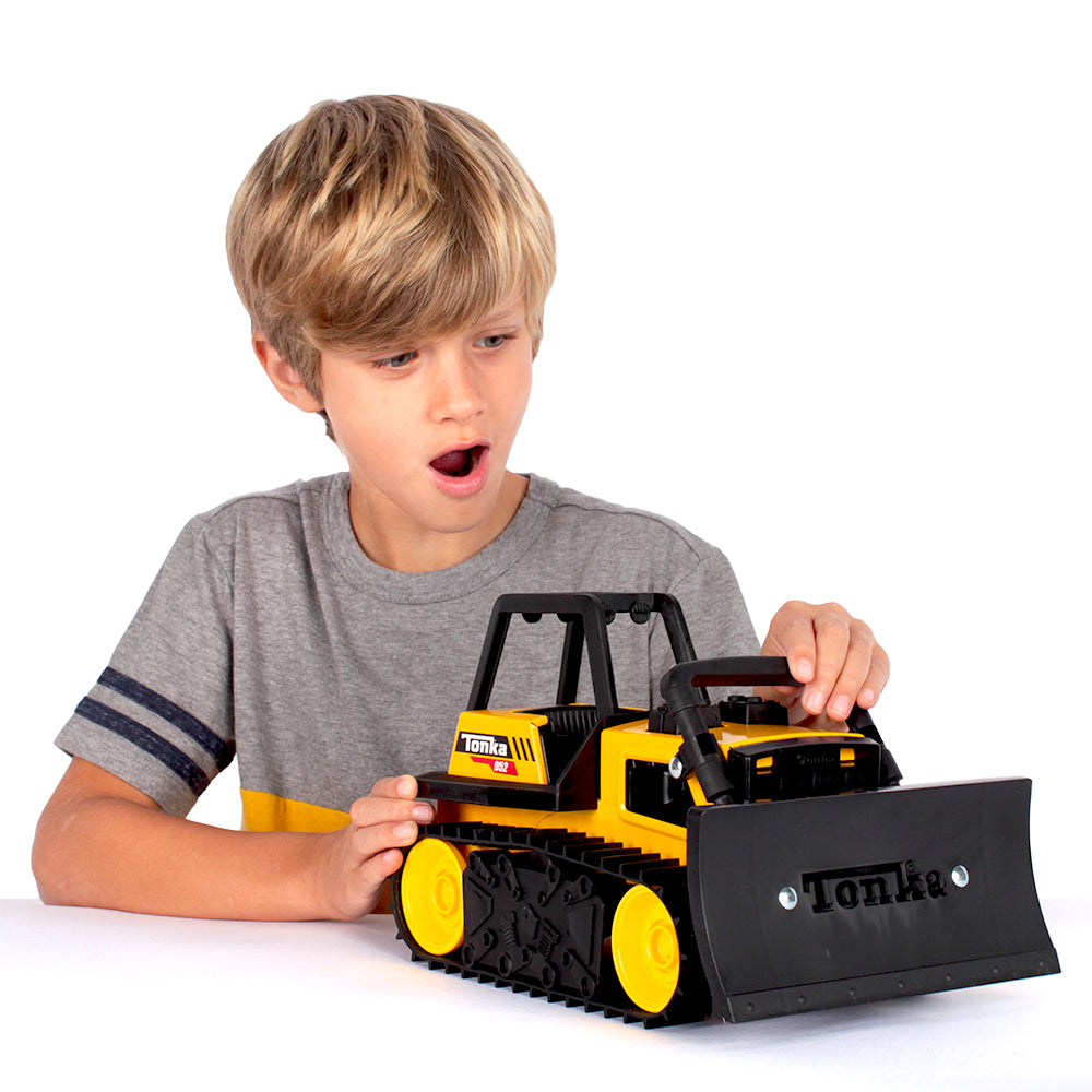 Tonka Steel Classics Bulldozer for Kids