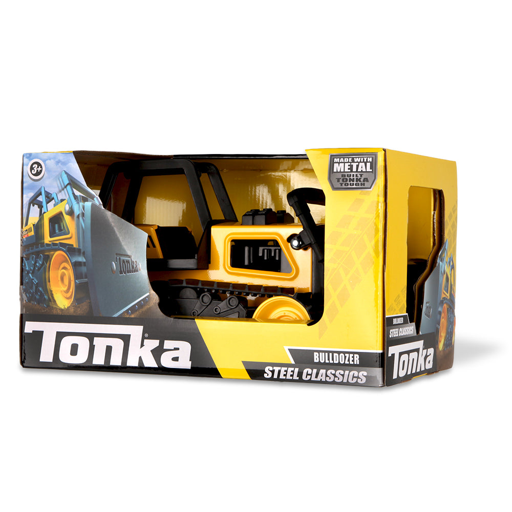 Tonka Steel Classics Bulldozer for Kids