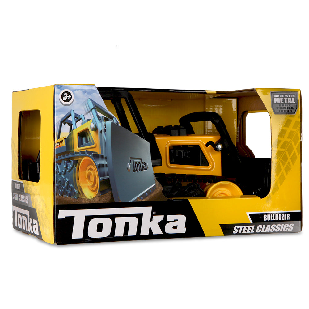 Tonka Steel Classics Bulldozer for Kids