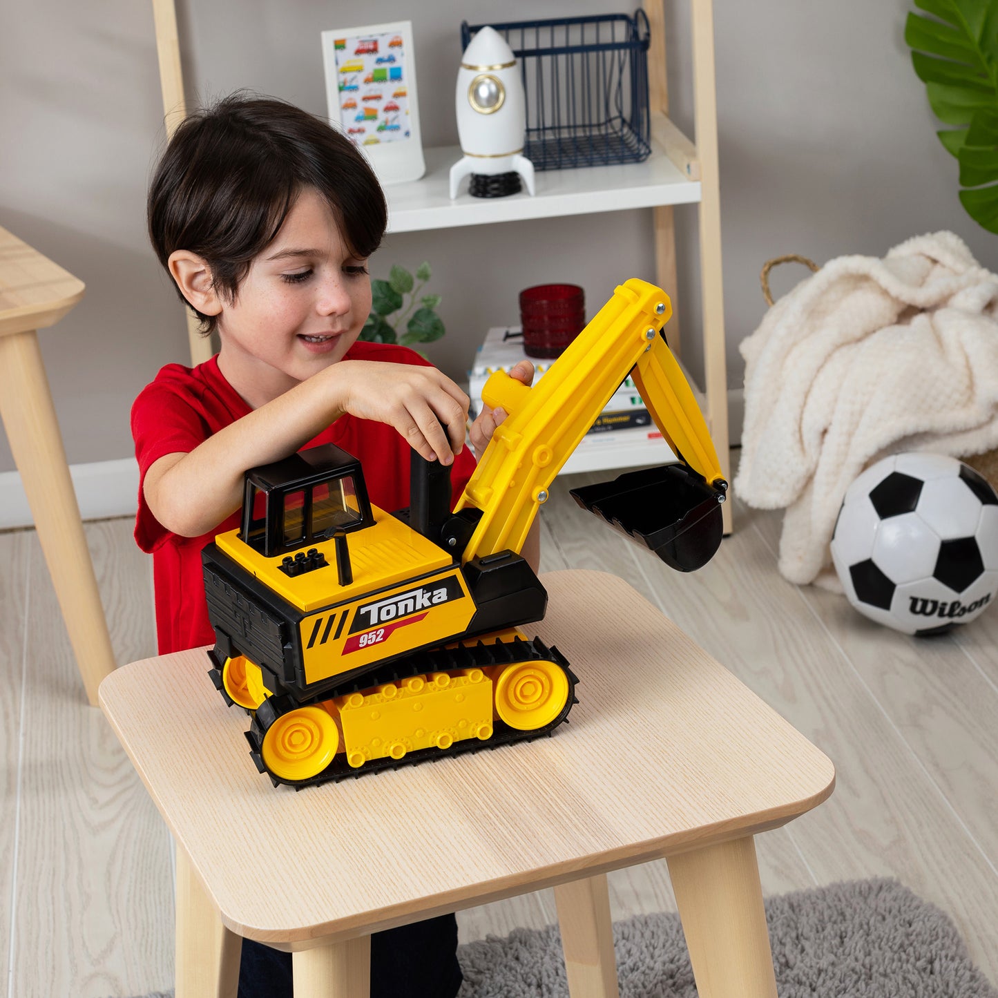 Tonka Steel Classics Excavator Toy For Kids