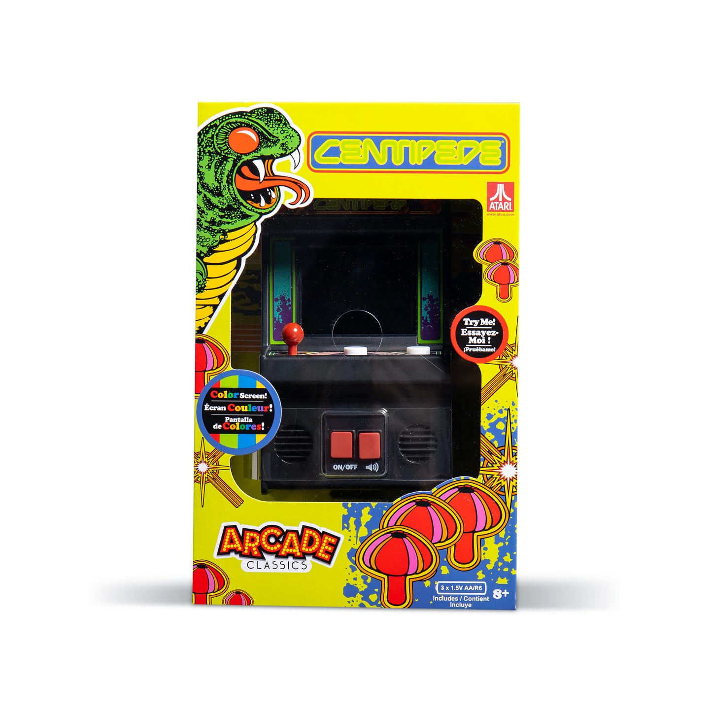 Mini Classic Centipede Handheld Arcade Game
