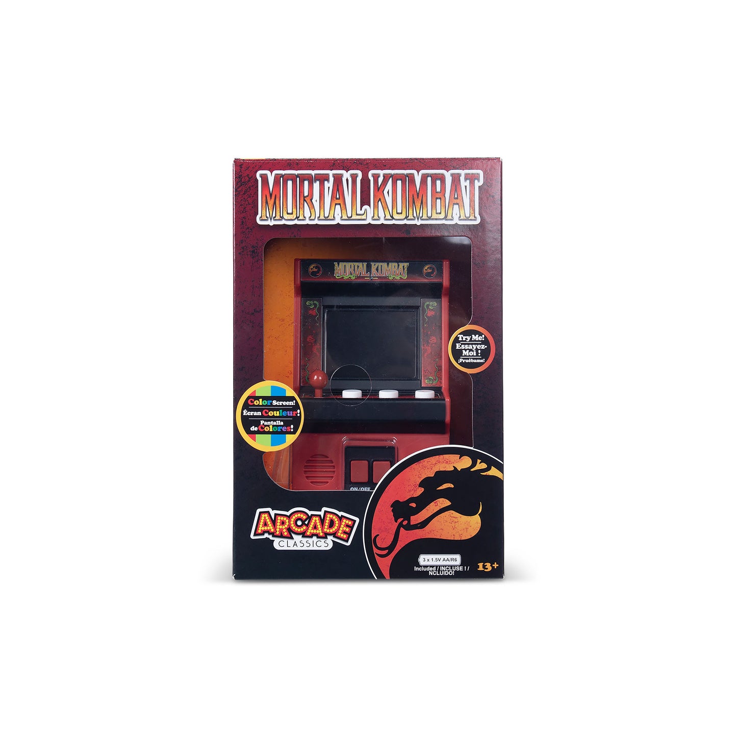 Mini Classic Mortal Combat Handheld Arcade Game