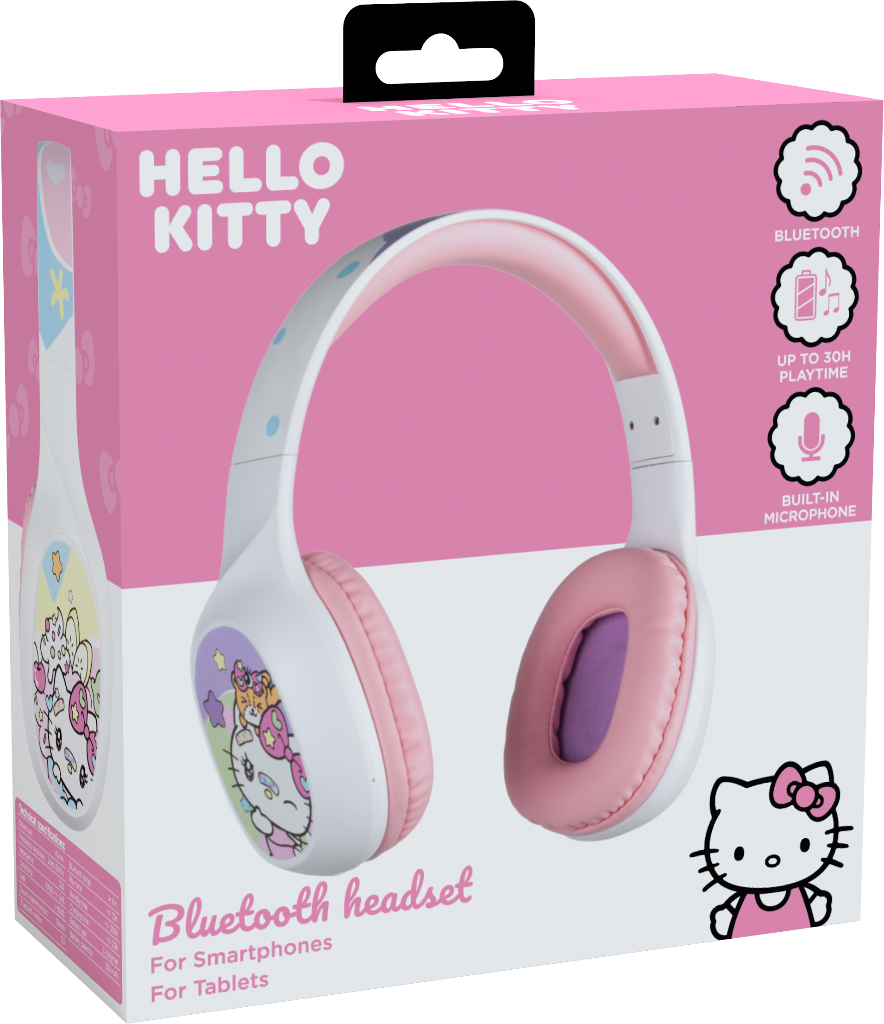Officially Licensed Hello Kitty Konix Bluetooth Headset