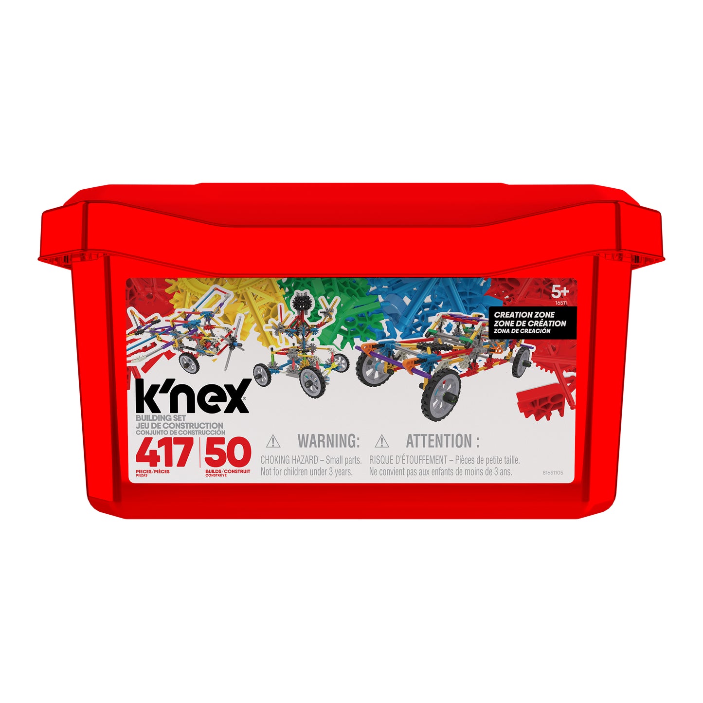 K’NEX Imagine Creation Zone Building Set 417-Piece