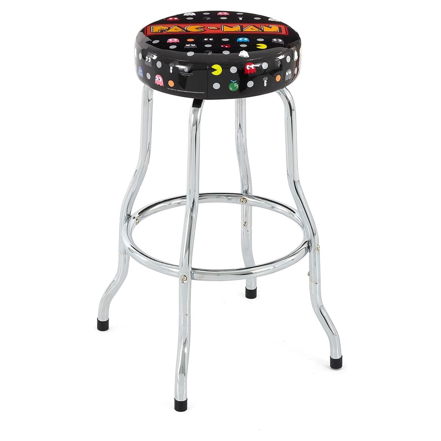 Arcade1Up Pac-Man Retro Adjustable Arcade Stool