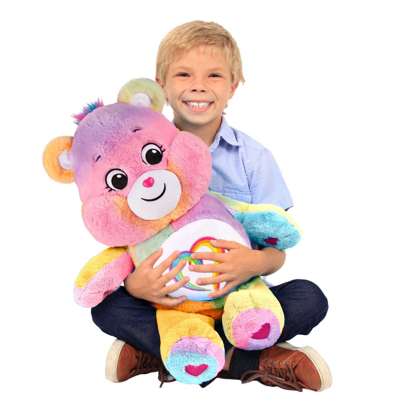 Care Bears 60cm Jumbo Plush - Togetherness Bear