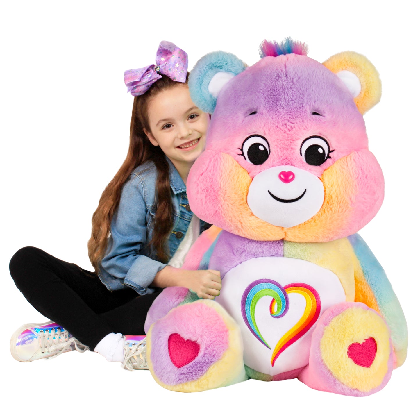 Care Bears 60cm Jumbo Plush - Togetherness Bear