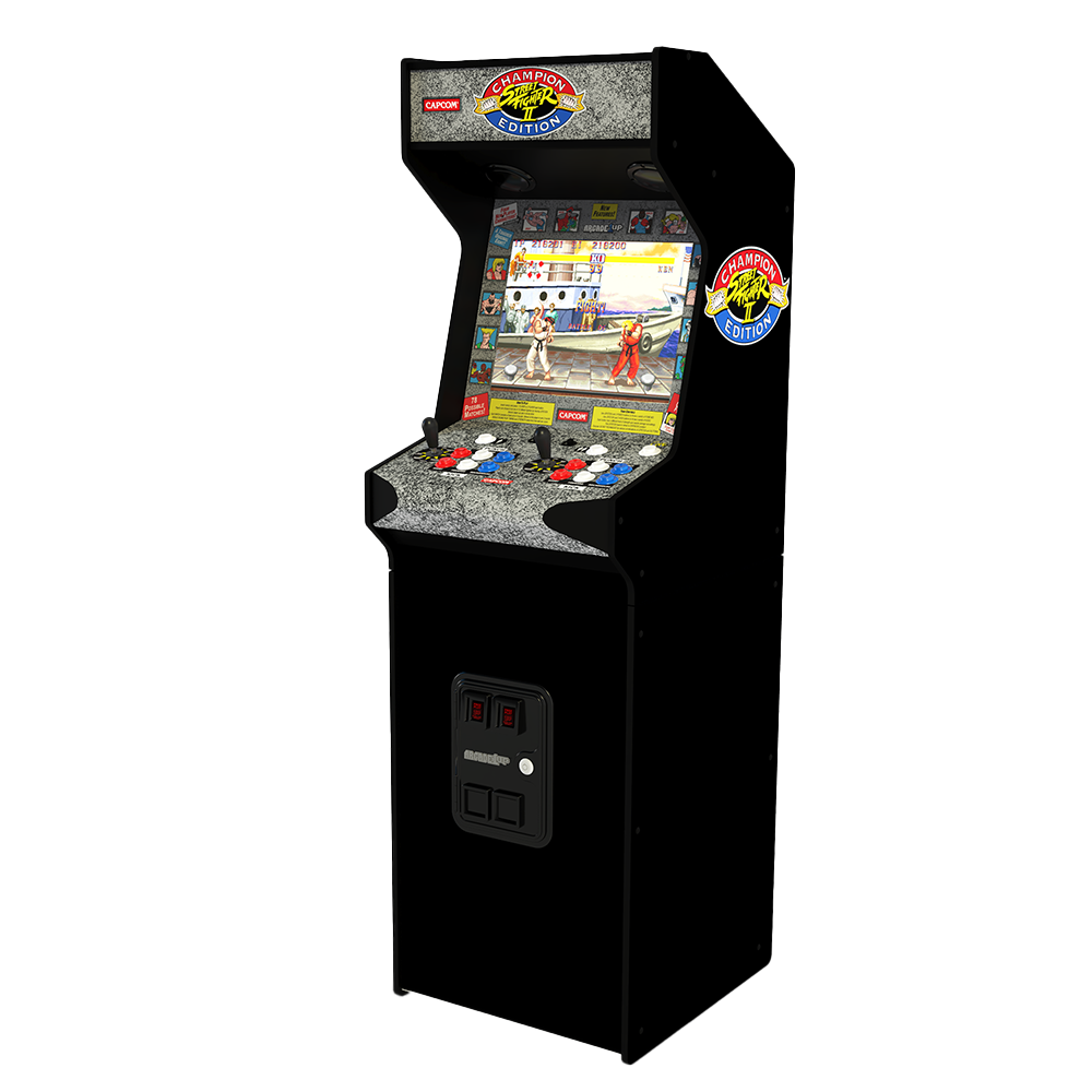 Arcade1up - Street Fighter Deluxe 14-In-1 Wifi Enabled Arcade Machine