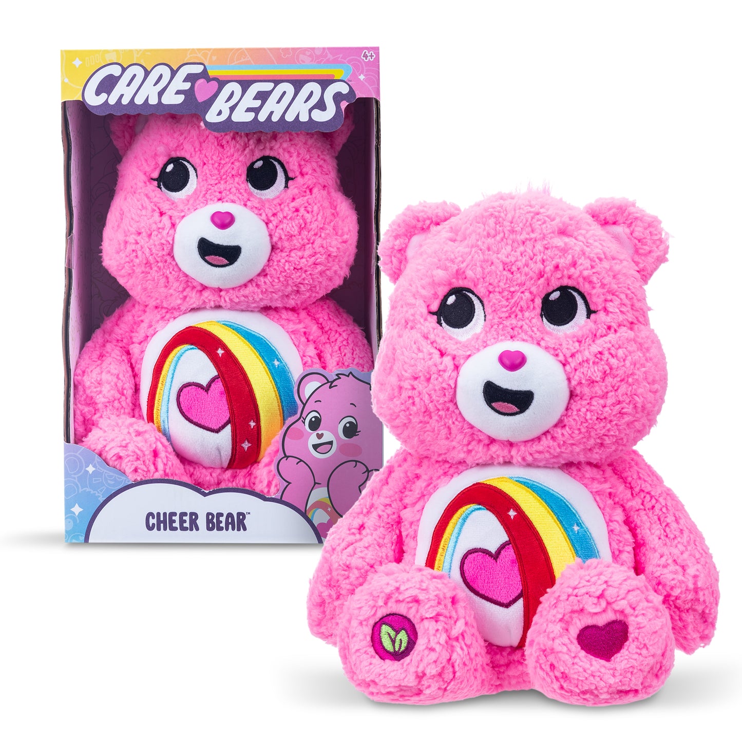 Care Bears Medium Plush - Cozy Collection Cheer Bear