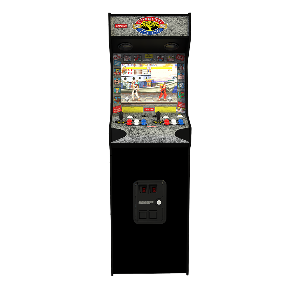 Arcade1up - Street Fighter Deluxe 14-In-1 Wifi Enabled Arcade Machine