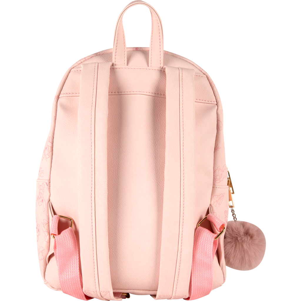 Officially Licensed Disney Stitch & Angel Premium Faux Leather Backpack