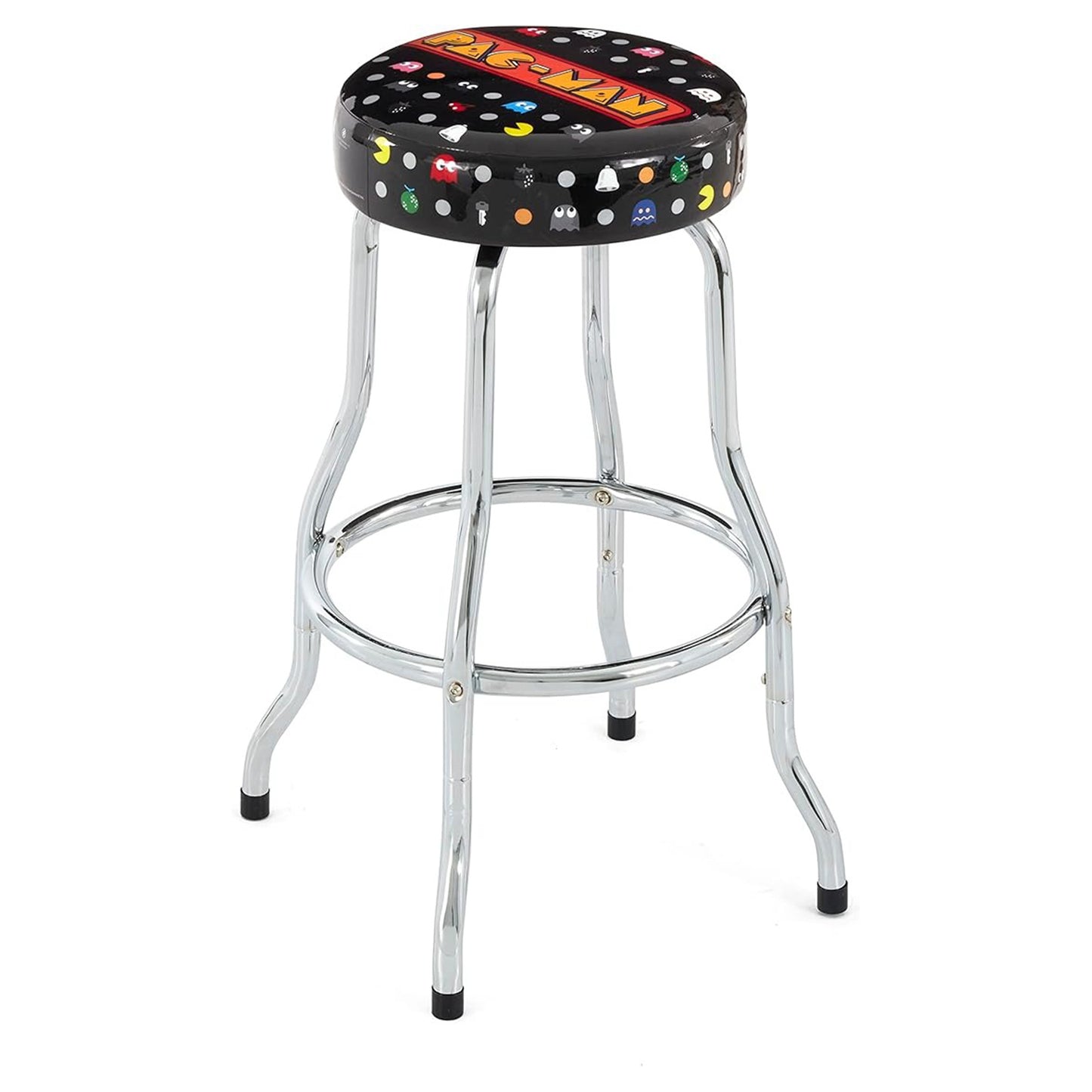 Arcade1Up Pac-Man Retro Adjustable Arcade Stool
