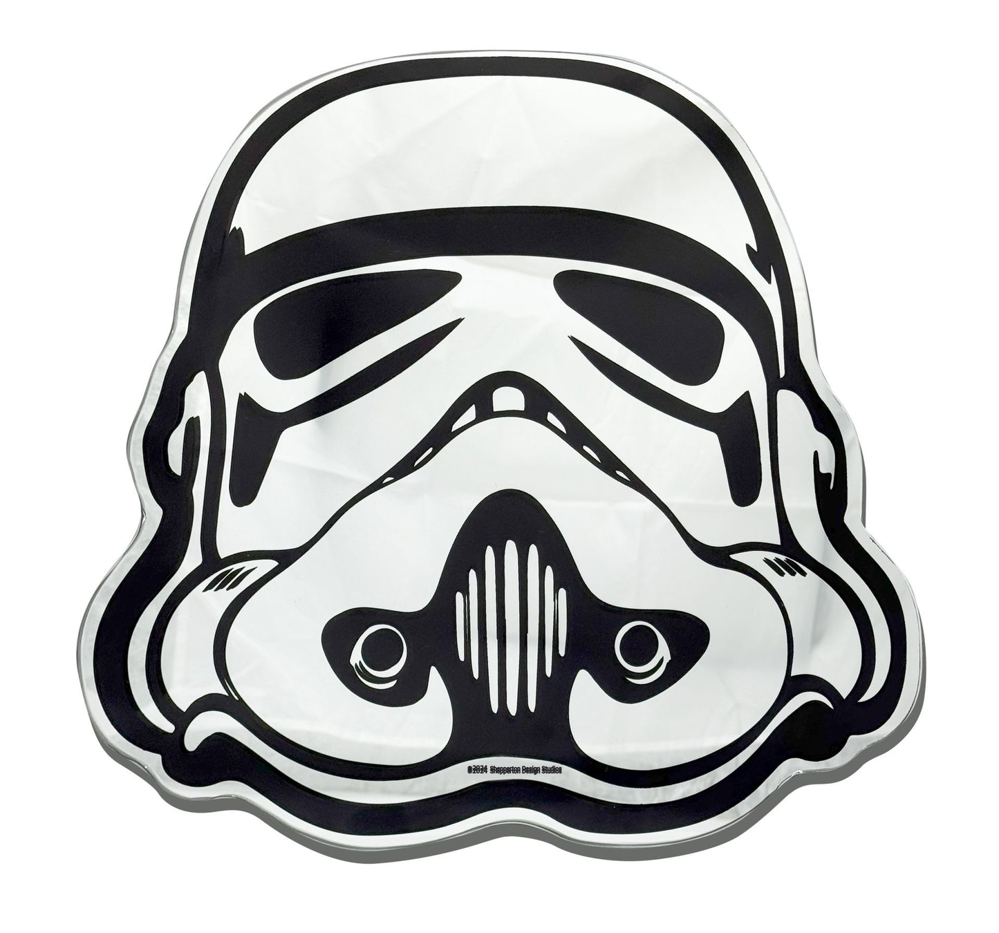 Original Stormtrooper: Helmet Wall Mirror - Star Wars Home Décor