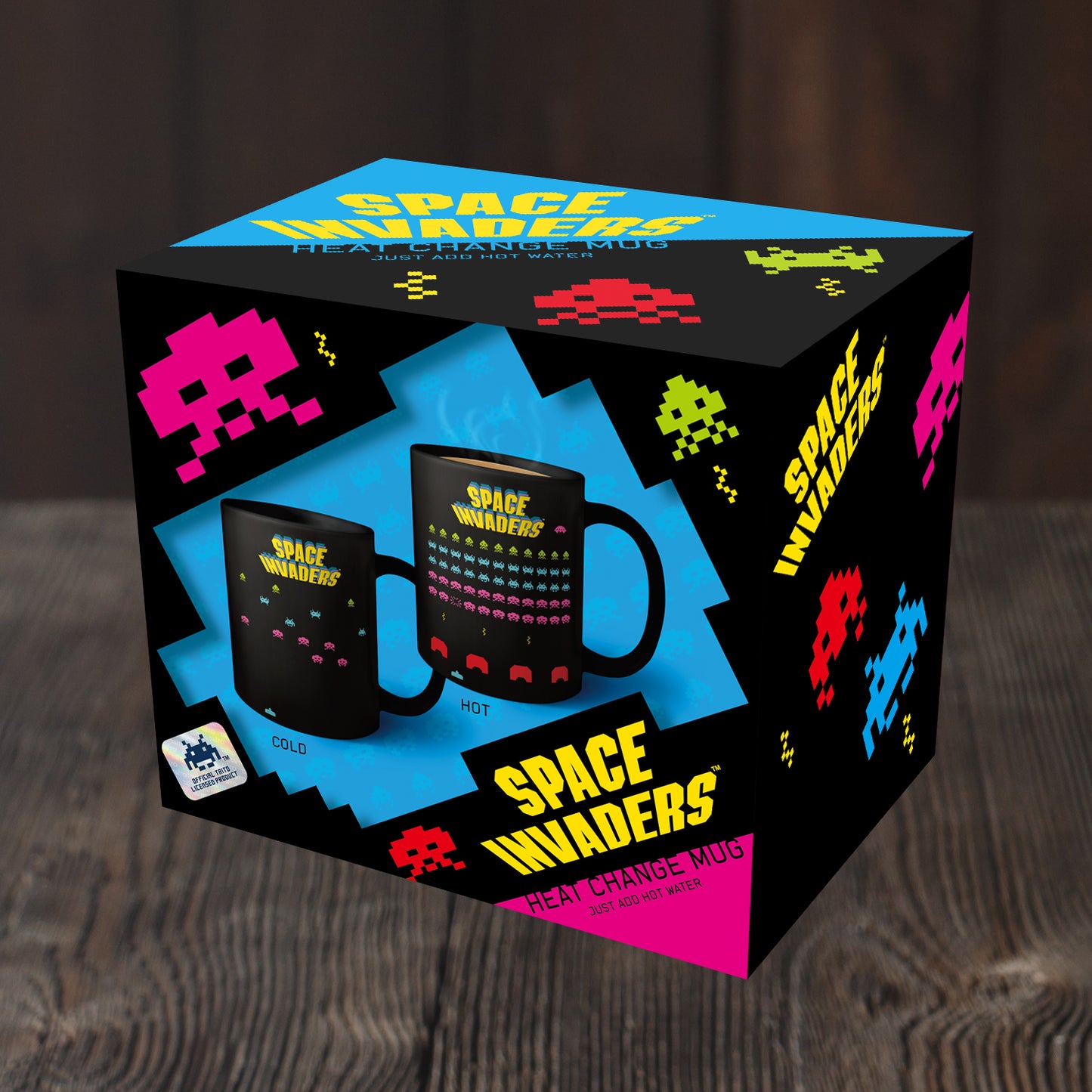 Space Invaders Heat Colour Change Mug - 350ml