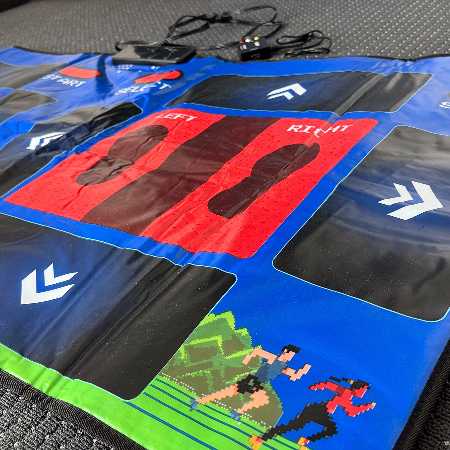 Track and Field Interactive Game Mat with 25 Built-In Sports Games – HDMI & AV Compatible