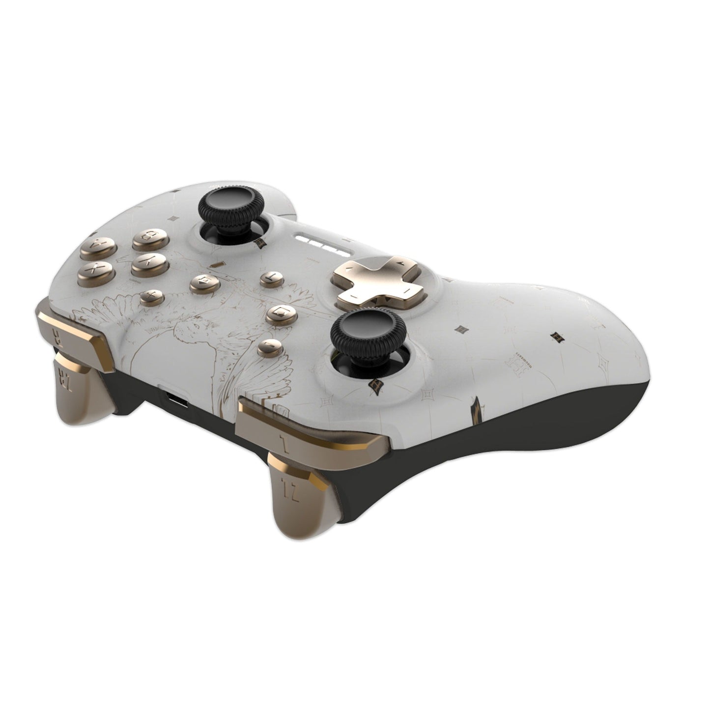 Harry Potter Nintendo Switch Wireless Controller - Hedwig Design