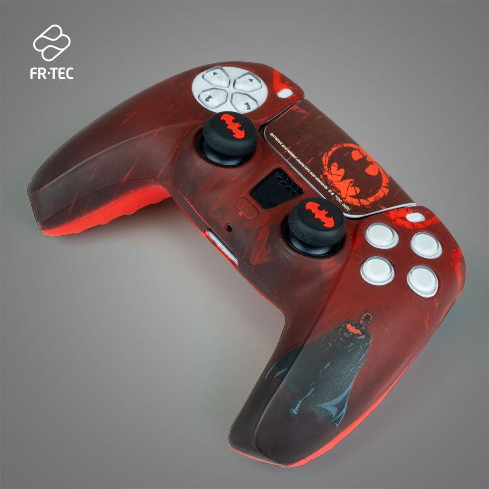 Batman PS5 Dualsense Controller Accessories Pack (Skin/Thumb Grips)