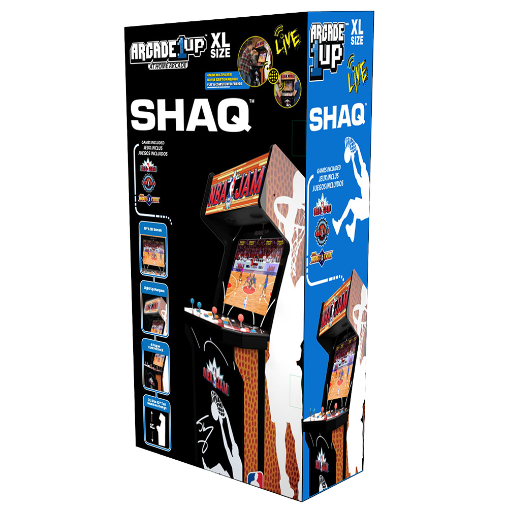 Arcade1Up NBA Jam SHAQ XL Arcade Machine