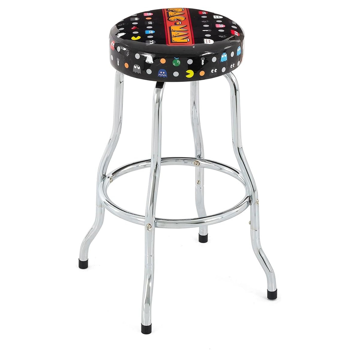Arcade1Up Pac-Man Retro Adjustable Arcade Stool