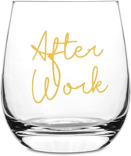 Thumbs Up! - Before Work After Work Mug and Wine Glass Set