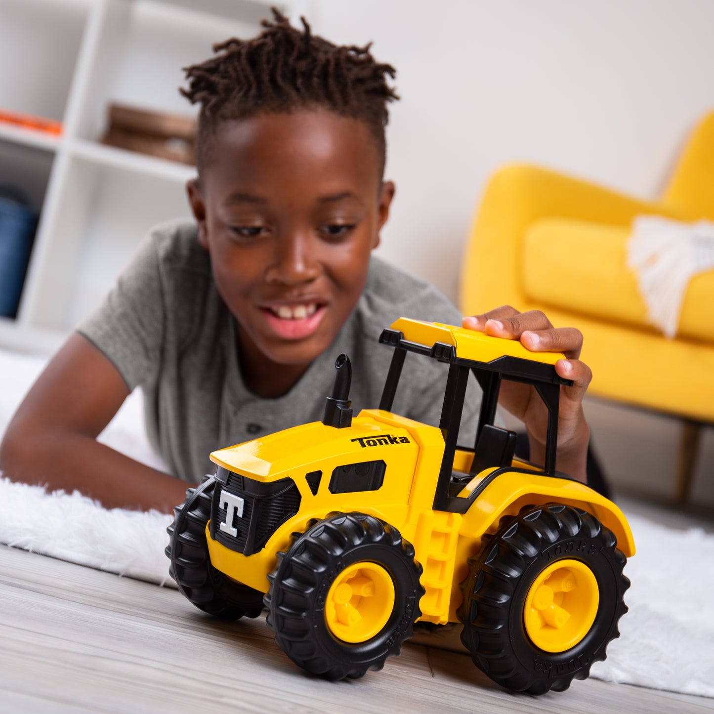 Tonka Steel Classics Tractor For Kids