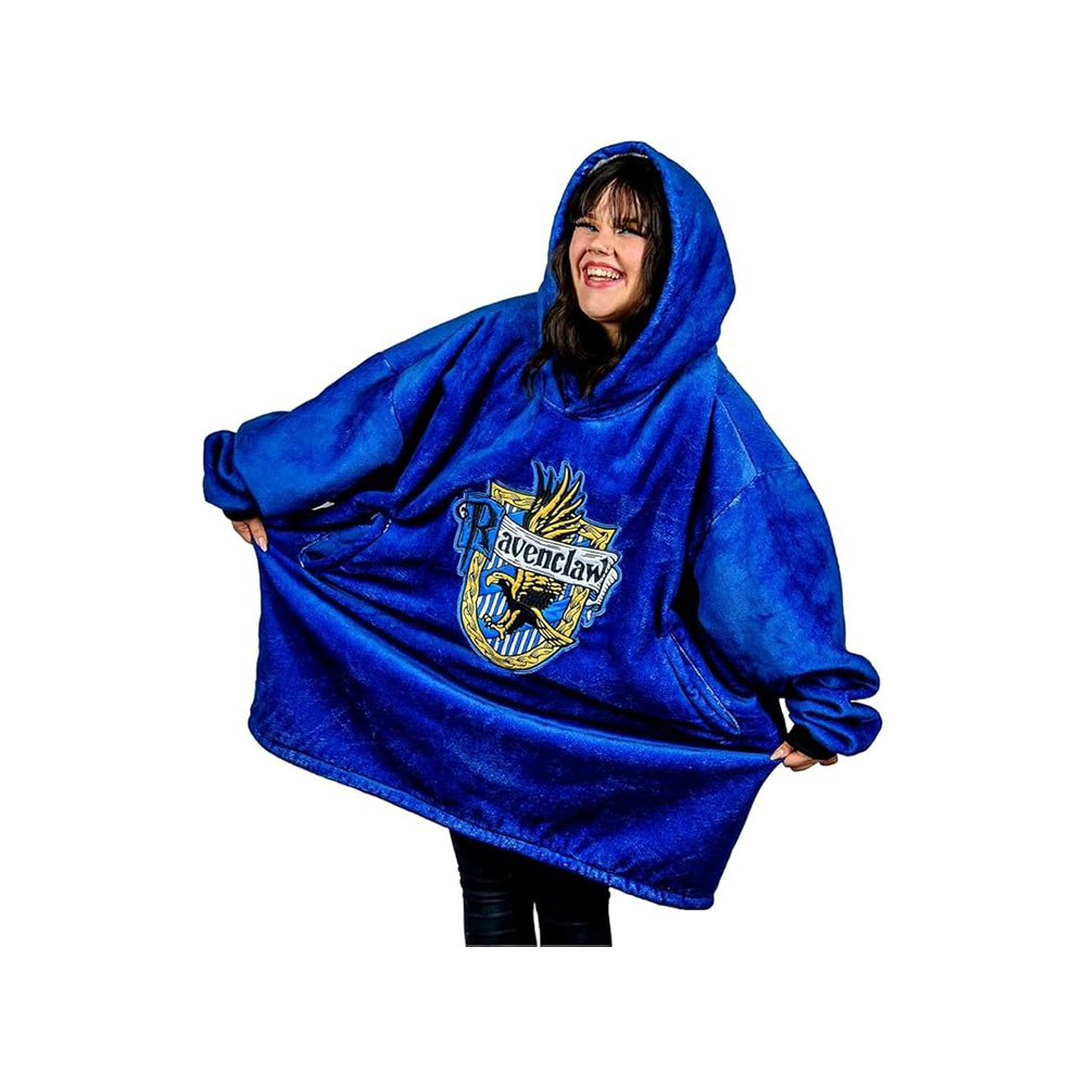 Harry Potter: Ravenclaw Oversized Blanket Hoodie - Sherpa-fleece lined