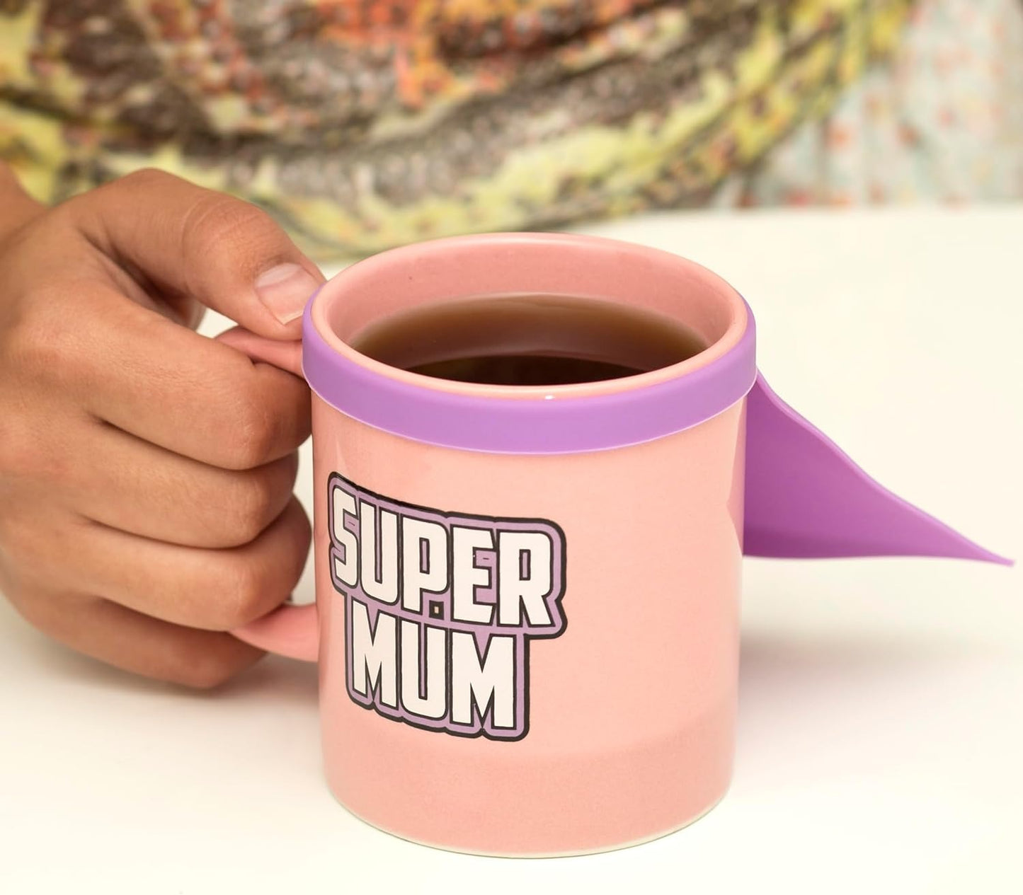 Thumbs Up! - Super Mum Novelty Mug With Removable Cape