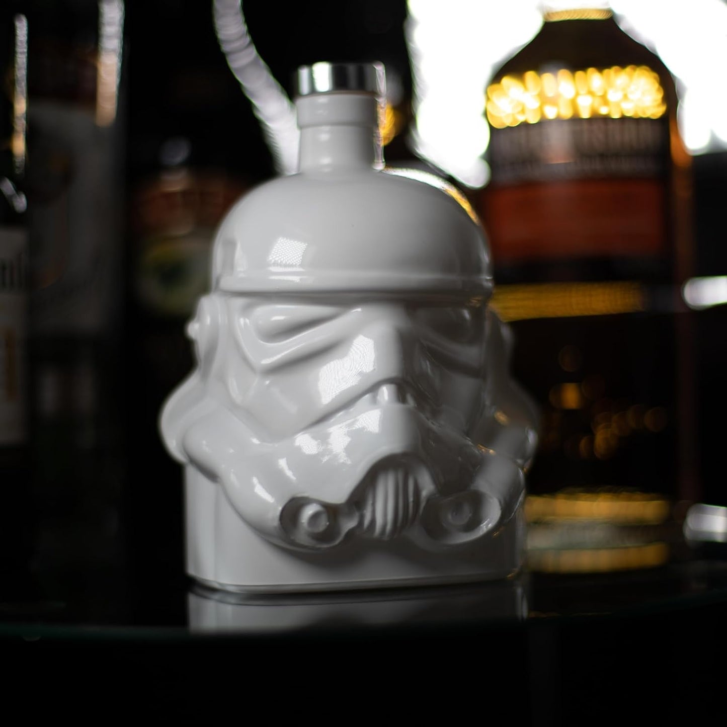 Thumbs Up! - Original Star Wars Ceramic Stormtrooper Helmet Decanter - White