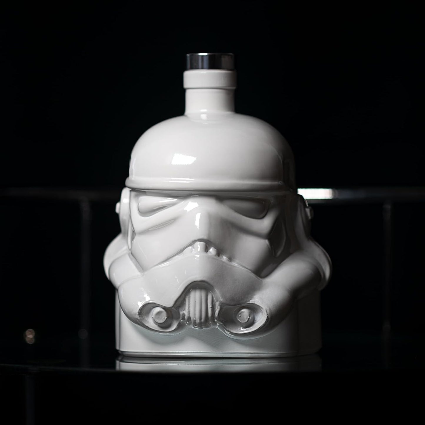 Thumbs Up! - Original Star Wars Ceramic Stormtrooper Helmet Decanter - White