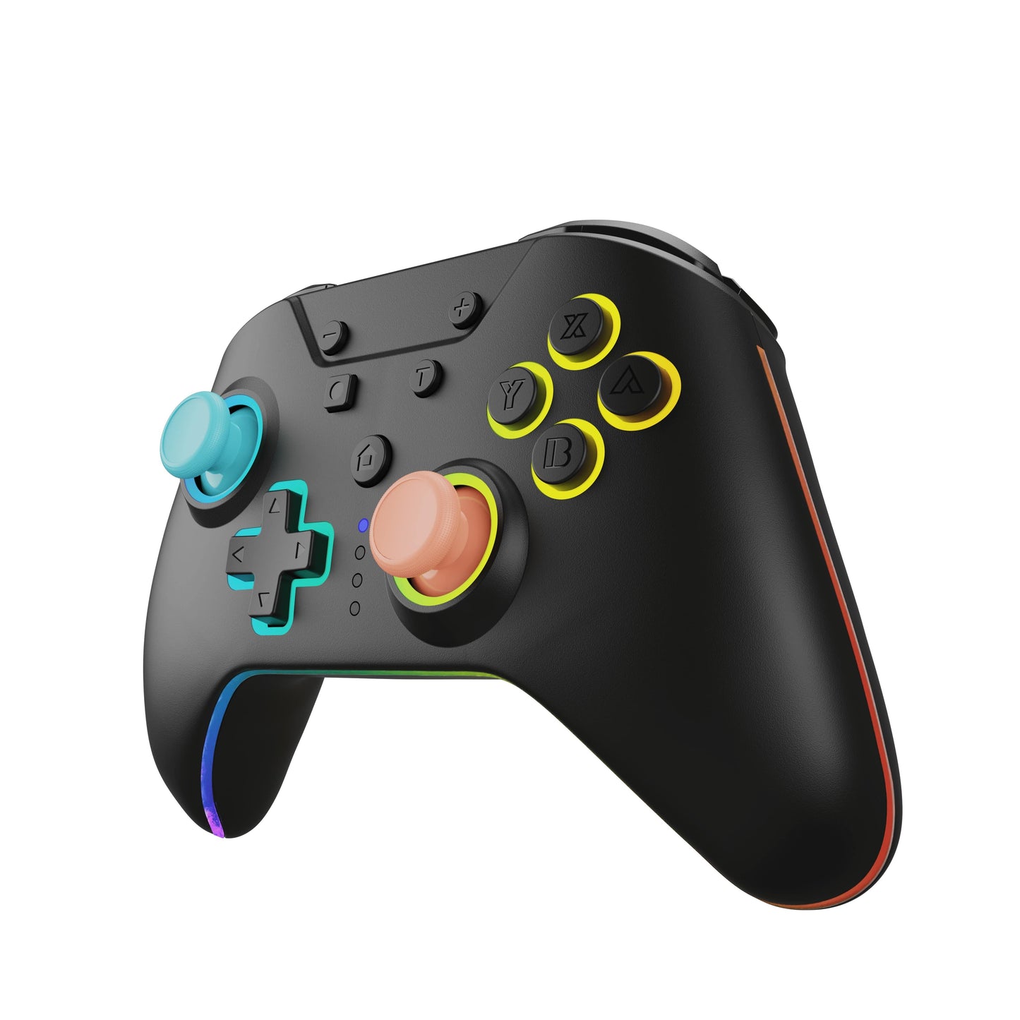 Hyperkin Wireless Controller for Nintendo Switch 2, OLED, Lite - Hall Effect Sticks, RGB Lighting & Pro Paddle Buttons