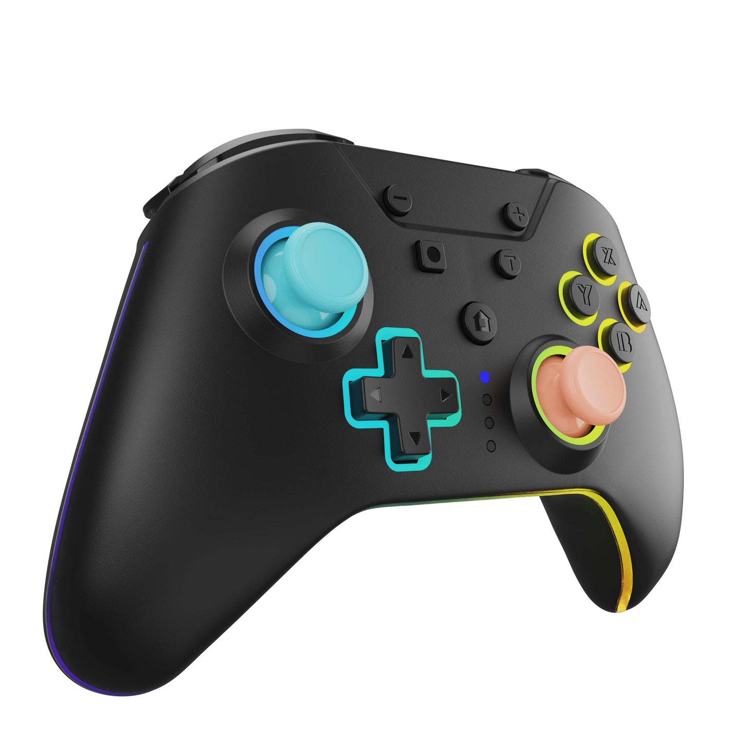 Hyperkin Wireless Controller for Nintendo Switch 2, OLED, Lite - Hall Effect Sticks, RGB Lighting & Pro Paddle Buttons