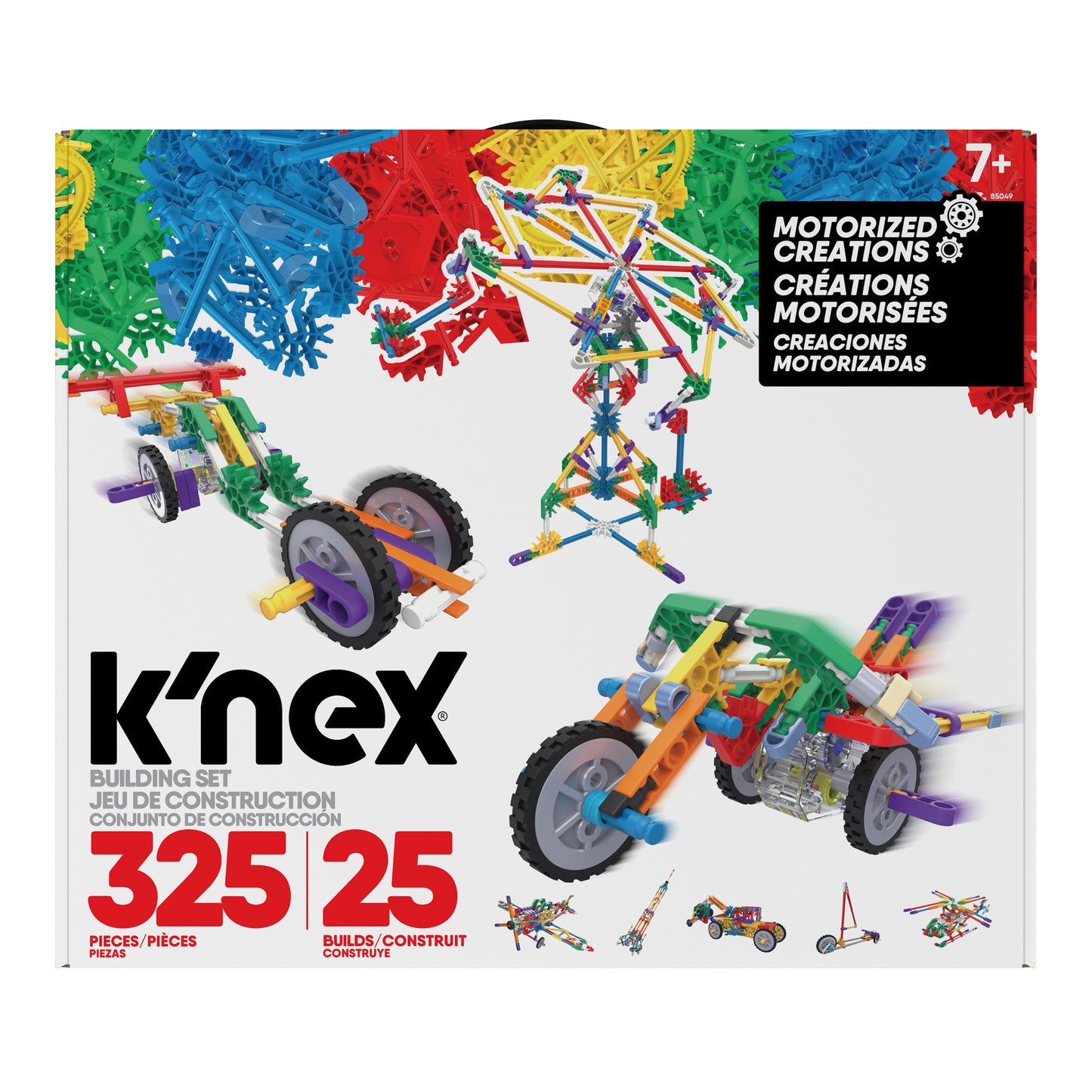 K’NEX Motorized Creations Building Set 325-Piece