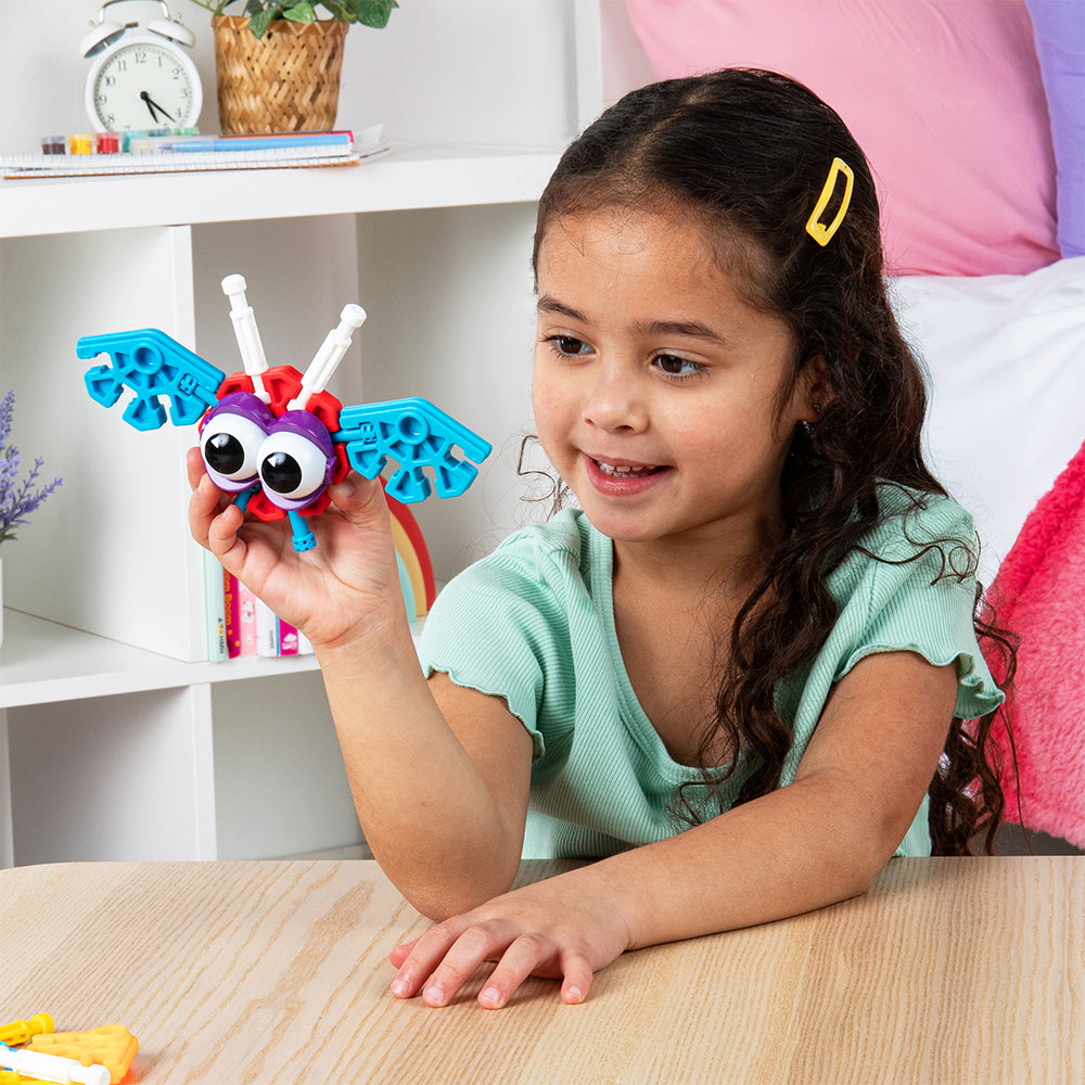 Kid K'NEX Budding Builders Set 100 Pieces 50 Model designs