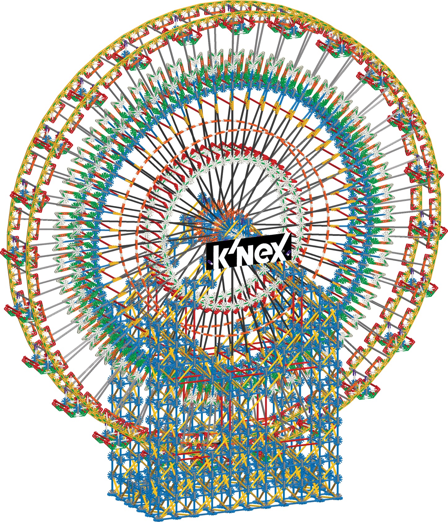 K'NEX 6 Foot Ferris Wheel Building Set