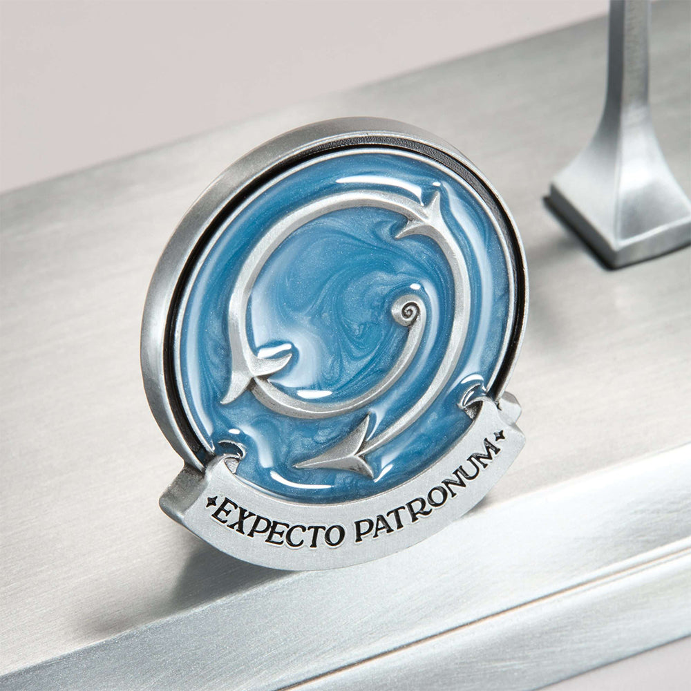 Harry Potter Expecto Patronus Celebration Wand 2025 – Limited Edition Collectible with Display Stand and Pin