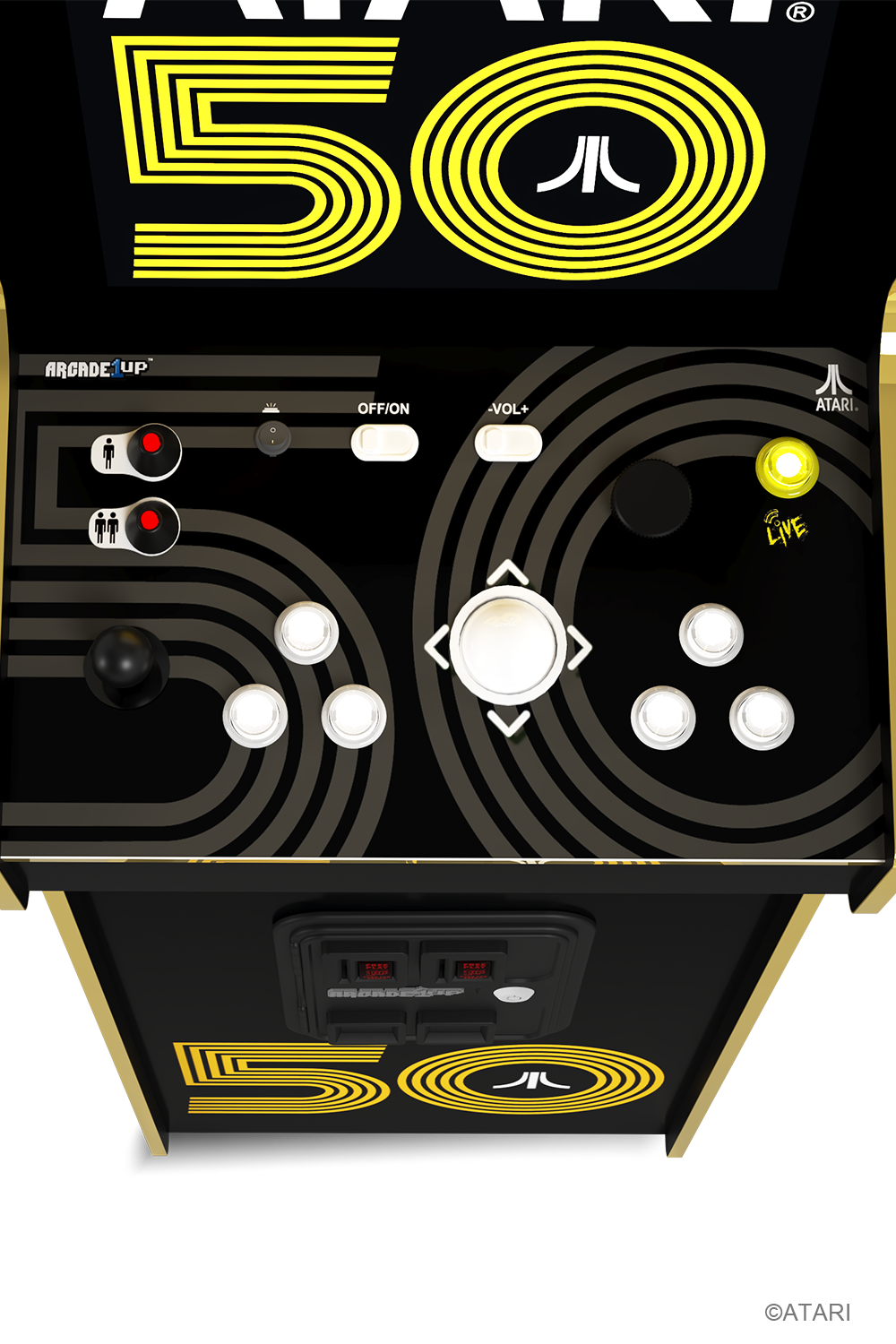 Atari 50th Annivesary Deluxe Arcade Machine - 50 Games in 1