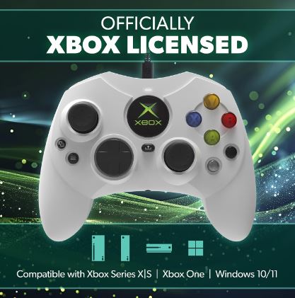 Hyperkin - DuchesS for Xbox Series X|S & PC Wired Game Controller with Hall Effect Sticks (White)