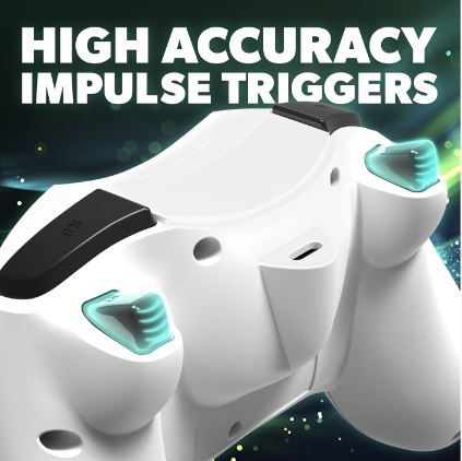 Hyperkin - DuchesS for Xbox Series X|S & PC Wired Game Controller with Hall Effect Sticks (White)