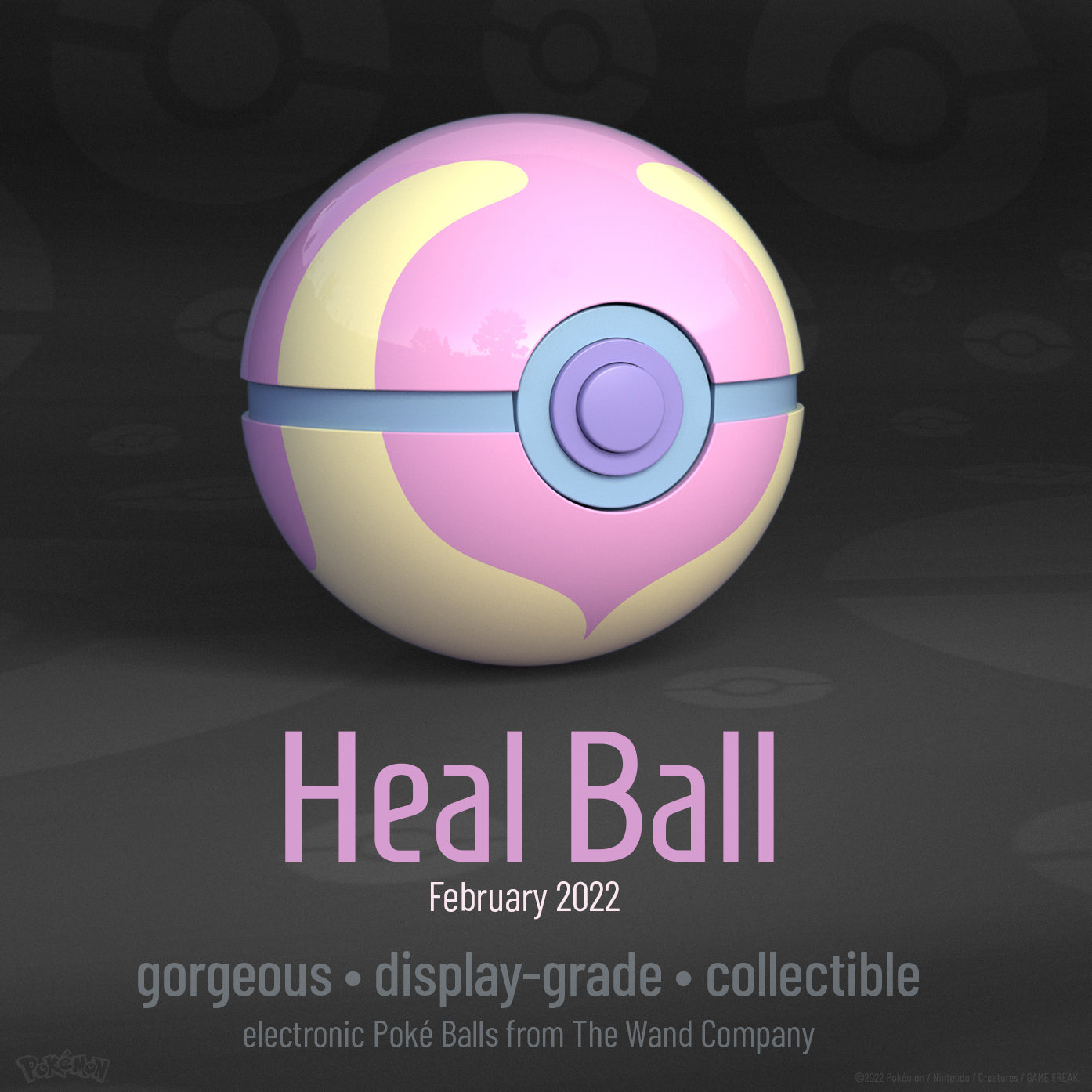 Pokémon Die-Cast Heal Ball Replica