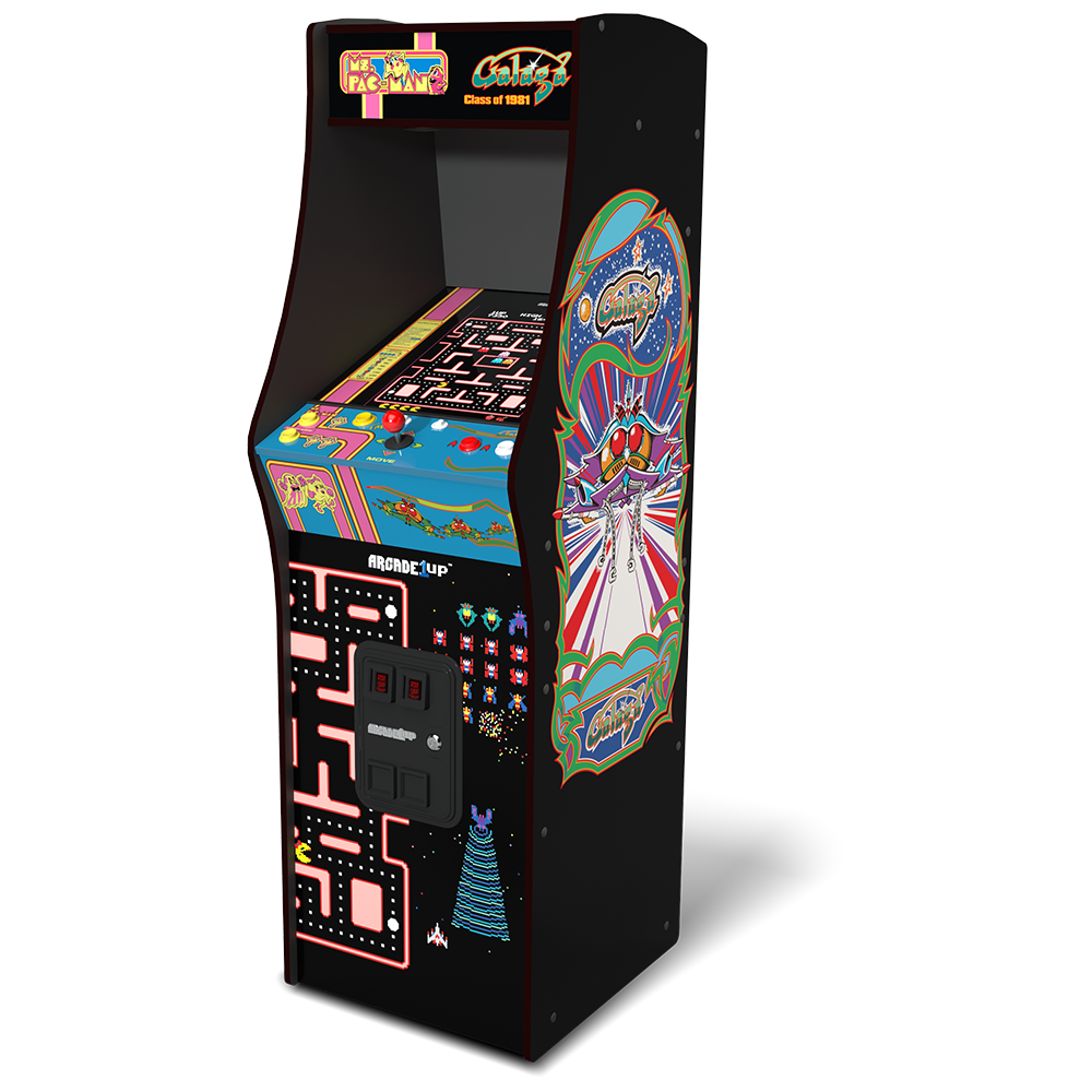 Arcade1Up Ms. Pac-Man vs Galaga Class of 81 Deluxe Arcade Machine
