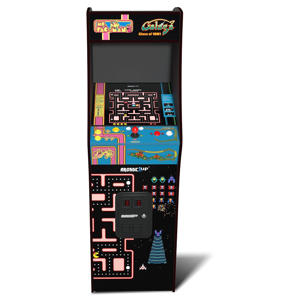 Arcade1Up Ms. Pac-Man vs Galaga Class of 81 Deluxe Arcade Machine