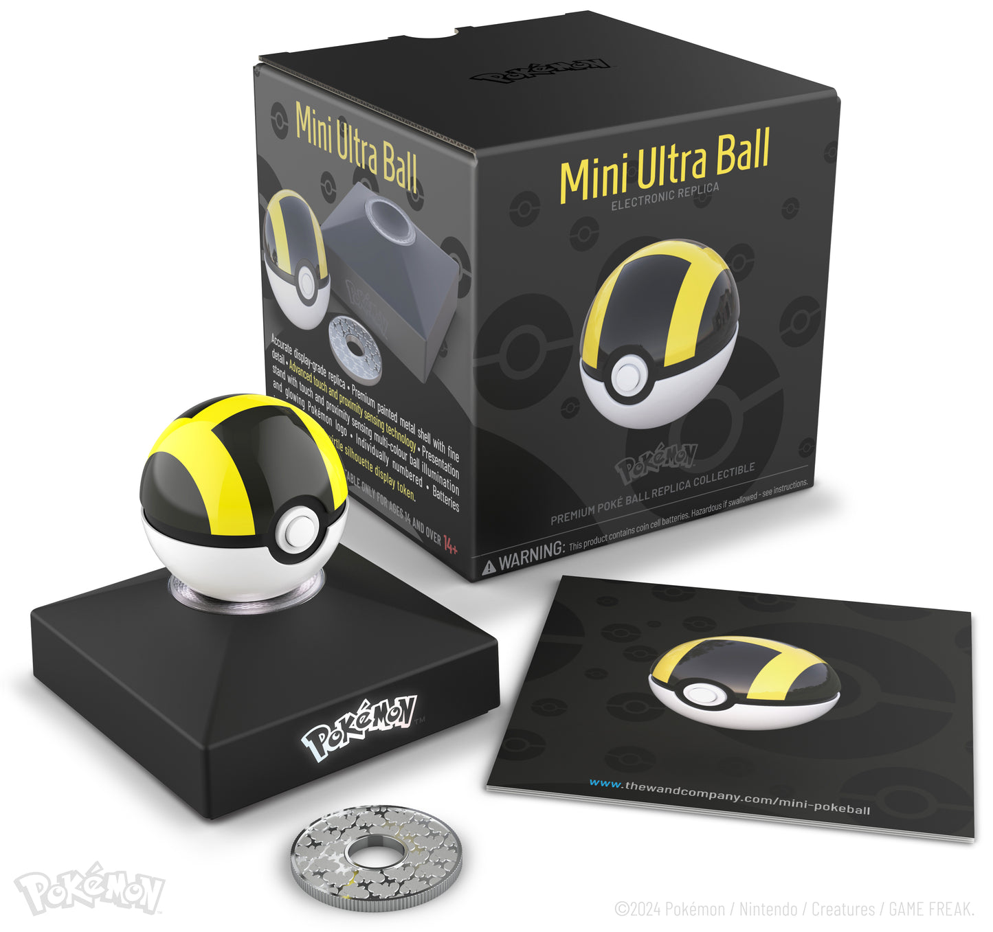 Pokémon Die-Cast Mini Ultra Ball Replica