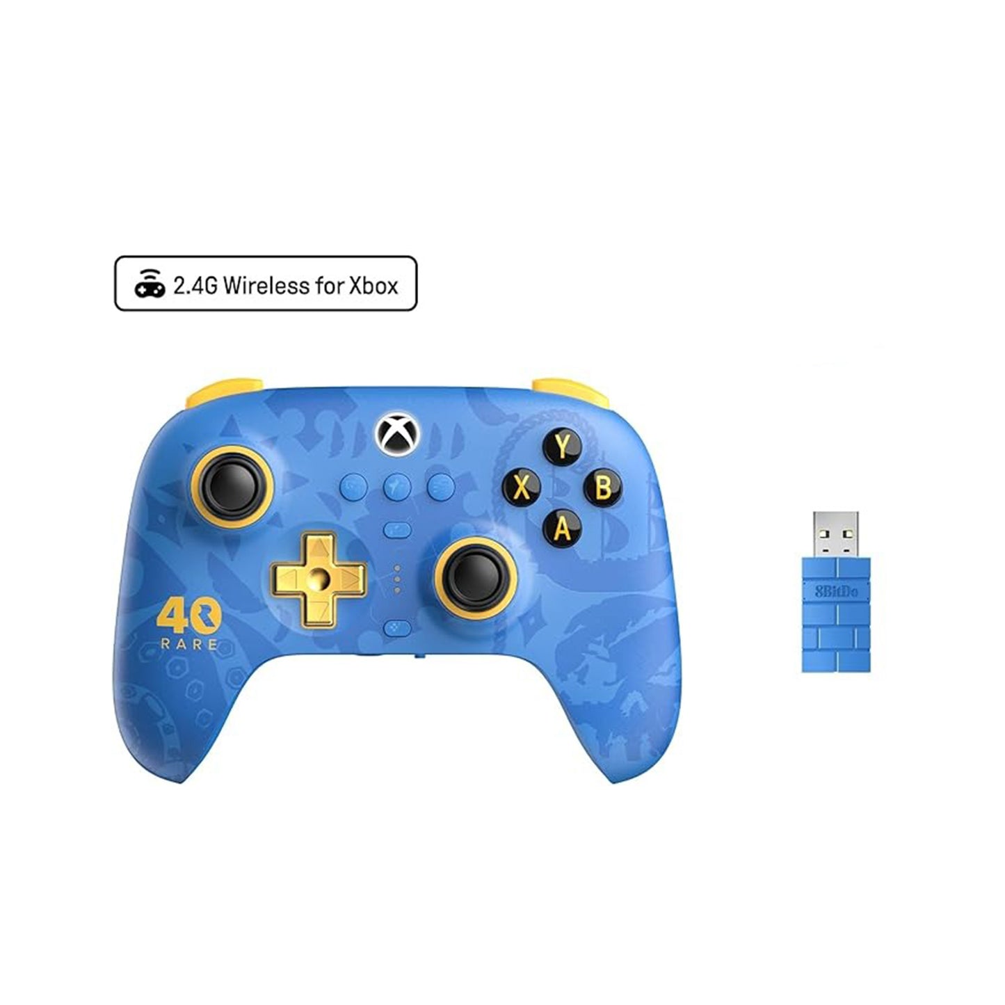 8BitDo Ultimate Rare 40th Anniversary Wireless Controller for Xbox Series X|S, PC & More