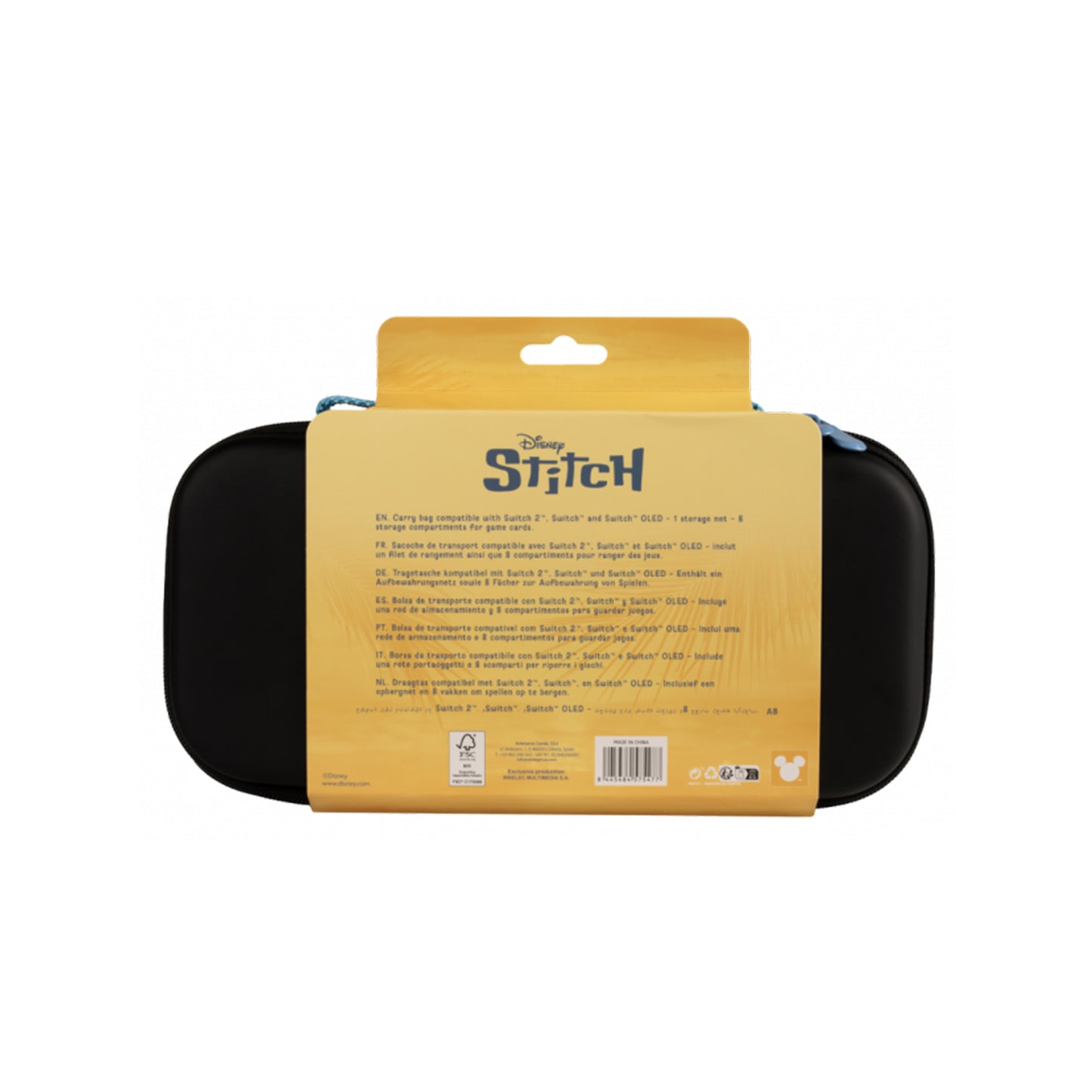 Stitch Nintendo Switch 2 Protective Universal Carry Bag