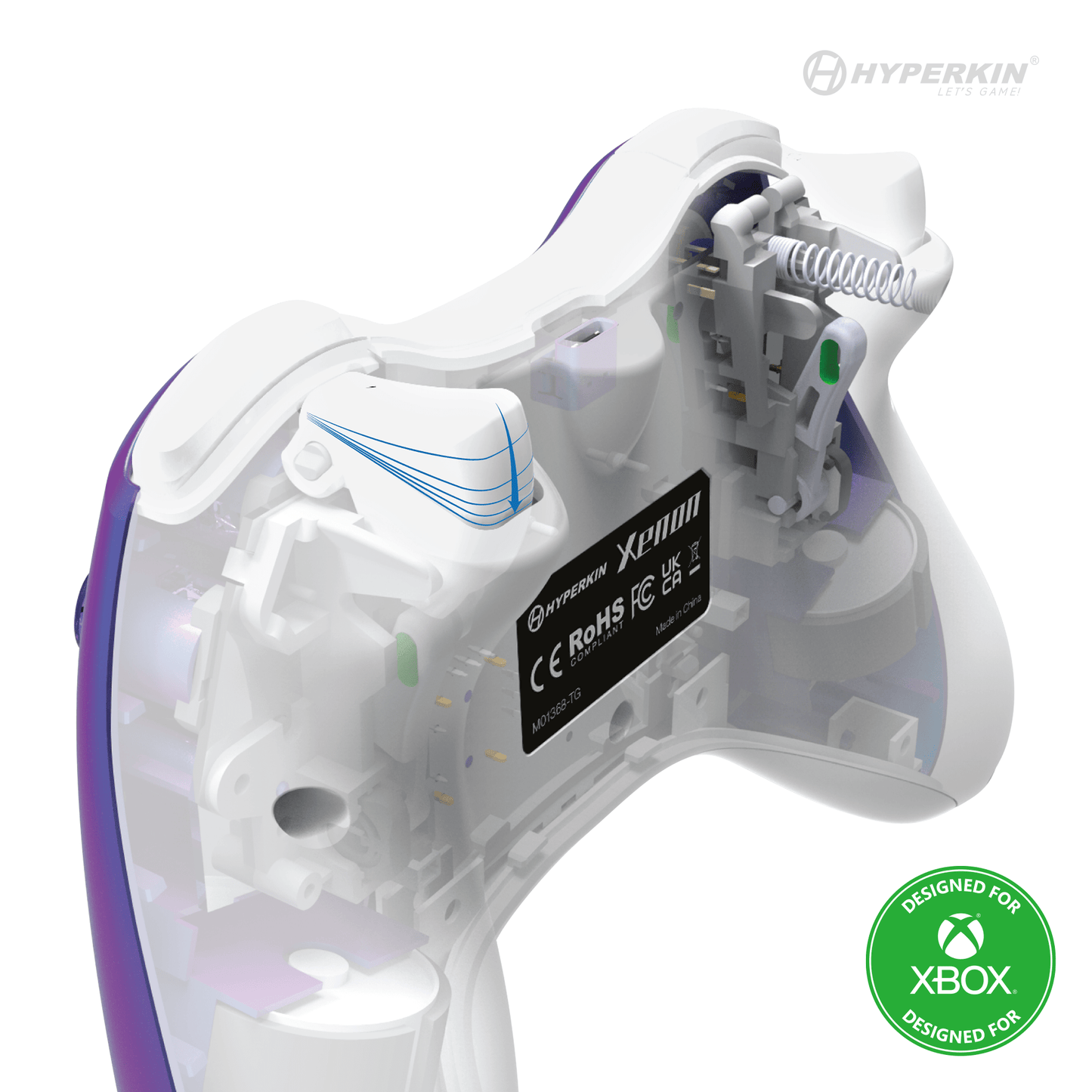Xenon Xbox Series X/S Wired Controller - Twilight Galaxy